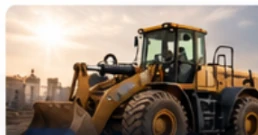 Illustrative equipment rental scene